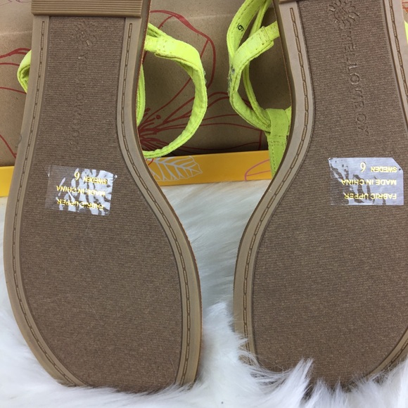 Yellow Box sweden yellow rhinestone crystal sandal - Picture 8 of 8